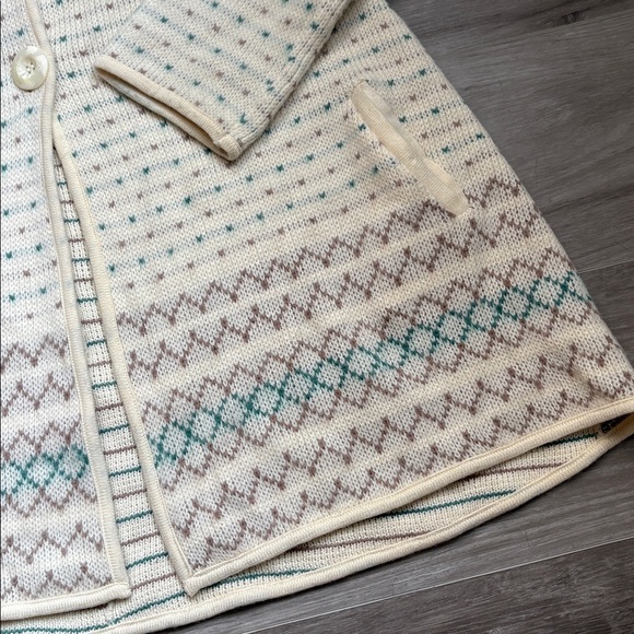 Free People Cozy Cream Hooded Cardigan Sweater - Picture 4 of 9